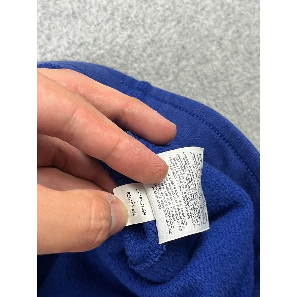 Jordan Sweatpants Mens Large Blue Jumpman Fleece Joggers 860198-455